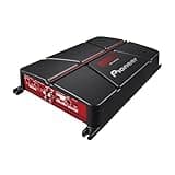Pioneer GM-A4704 4-Channel Car Amplifier – 520W Max, Class AB, Bridgeable, Variable High-Pass Filter