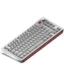 nuphy WH80 Rapid Trigger Wireless Magnetic Keyboard,83 Keys Custom Hot-Swap RGB Backlit Gaming Keyboards,80% Layout Tri-Mode Hall Effect Keyboard with knob,BT/2.4GHz/USB-C