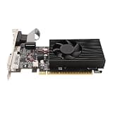 ciciglow Graphics Card, 730 4G DDR3B 128bit Computer Graphics Card with Cooling Fan, Support VGA DVI HDMI Output PCI Express 2.0 x 16 Bus Interface