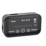 YUEHISY MP3 Player with Bluetooth 5.3, 32GB Portable Music Player with Back Clip, Lossless HiFi Sound, 1.47" Touchscreen, FM Radio E Book
