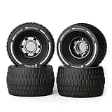 All-Terrain Longboard Wheels 100mm Electric Skateboard Wheels 78A high Rebound Urethane Wheels (All-Terrain)