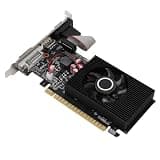 Graphics Card High Definition 4GB DDR3 Silent Cooling VGA DVI for Desktop Computer 128 Bit, SFF & ITX PCs