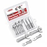 5pcs Hacksaw Tension Screw Front & Rear Connector - Hacksaw Frame Repair Screw - Woodworking, Metalworking DIY Accessories