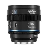 20mm 40mm T1.8 1.33X Anamorphic S35 Autofocus Cine Lens with Neutral/Blue Flare, Compatible for Sony E/Nikon Z/Fuji X/LUMIX L, M4/3,for Photography(Black,20MM_E-Card)