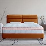 XUOXFUTZIG 10" Twin Mattress in a Box, CertiPUR-US Certified, Fiberglass Free Memory Foam Pocket Spring Bed Cushion,White
