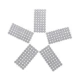 6 * 10mm 5 Sheets Marker 3D Point Reflective Reference Points Film Scanner Marking Marker Positioning Scanners Scan Reflection for Complex Details