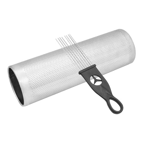 Percussion Guiro Shaker Aluminum Musical Instrument Durable Lightweight with Handle for Children Early Education Music Classroom Band Performance
