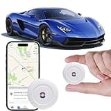 2026 GPS Tracker for Vehicles, Cars & Kids–Real-Time Tracking with Worldwide Coverage | No Monthly Fee & No SIM Needed | IP67 Waterproof | Long Battery Life | Compatible with iPhone & Android