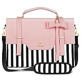 MATEIN Laptop Bag for Women, 15.6 inch Slim Computer Briefcase Sleeve Case, Lightweight Cute Girly Messenger Shoulder Carrying Work Tote Bag with Rfid Pocket, Sister Gifts for School Girl Office, Pink