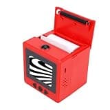 GOWENIC Smart AI Sticker Printer for DIY Craft Home Office Labeling, 2.4 Inch Screen Voice Control Portable Thermal Inkless Sticker Maker Machine for Students (Red)