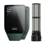 Trezor Safe 7 Hardware Wallet with Keep Metal Seed Backup Bundle – Touchscreen Crypto Security, Secure Element Protection & Cold Storage Recovery Kit (Obsidian Green)