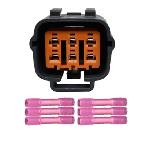 GROBARPART WPT-1115, 3U2Z-14S411-BGAB Exhaust Gas Recirculation EGR Sensor Connector Wiring Harness Compatible with Ford Fusion Escape Focus Ranger Fit for C-Max Hybrid Transit Connect 04 06-23