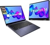 Dell Inspiron 14 2-in-1 Laptop for Business, AMD Ryzen 5 8640HS(Beat Intel i7-1255U), 14" IPS FHD+ Touch Screen, 16GB DDR5, 512GB SSD, Backlit Keyboard, Fingerprint, Windows 11 Pro