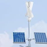 DAJILISHI 500W Wind Turbine, 42.65ft/s Wind Turbine Generator Kit,Vertical Axis Wind Turbine for Home, Business, and Industrial Energy Supply in Boats, Gazebos, Cabins