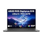 ME2 Customized Laptop, Created Using ASUS ROG Zephyrus G16 Gaming Laptop 16.0" 240Hz OLED WQXGA Display (Intel Ultra 9-285H, GeForce RTX 5070 8GB, 16GB RAM, 1TB, 2TB, 4TB SSD, RGB KB, Win 11 Pro)