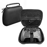gattibor Carrying Case for Steam Controller 2, Portable Organizer Bag Shockproof PU Storage Case with Mesh Bag Hard Shell Protective Cover Shock-resistant Drop-proof Handbag