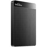 UnionSine 2TB Ultra Slim Portable External Hard Drive HDD-USB 3.0 for PC, Mac, Laptop, PS4, Xbox one, Xbox 360-(Black)