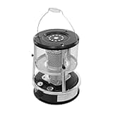 Portable Kerosene Heater 9000 BTU, Indoor&Outdoor Wick Heater with 1.22 Gallon Fuel Tank, 15-17 Hour Runtime, Adjustable Height, Freestanding Emergency Heater for Camping, Garage, Cabin&Power Outages
