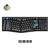 Keychron Q13 Ultra 8K Wireless Mechanical Keyboard, 96% Alice Ergonomic Layout with Numpad, Full Aluminum Custom Keyboard, ZMK, 8000Hz Polling Rate, Hot-Swappable RGB for Mac Windows Linux