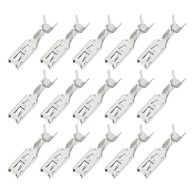 Micro Traders 50Pcs 2.8mm Contact Female Terminal 1254633128 Compatible with BMW