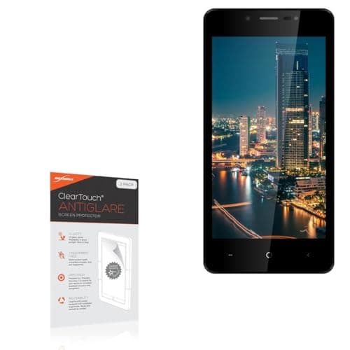 BoxWave Screen Protector Compatible with Bravis NB851 - ClearTouch Anti-Glare (2-Pack), Anti-Fingerprint Matte Film Skin