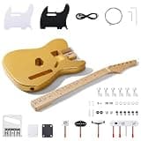 Leo Jaymz Print DIY Electric Guitar Kits (TL Gold(New))