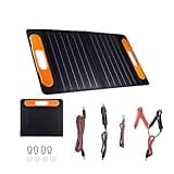 High Power Solar Panel with 5V/12V/16VOutput Foldable and Portable Solar Charger Outdoor for Power Station Phone Camping