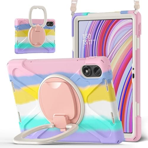 Anti-yellowing tablet cover Case Compatible with Xiaomi Redmi Pad Pro 12.1"/Poco Pad 12.1" Tablet, Compatible with Xiaomi Redmi Pad Pro 12.1" Case Heavy Duty Case Shockproof Sturdy Cover Kickstand Sho