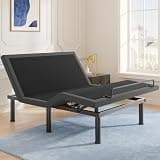 Tami Tami T450 Adjustable Bed Frame Full with Remote, Ergonomic Adjustable Base with Head & Foot Incline, Zero Gravity, Nightlight, Quiet Motor, and 3 Height-Adjustable Legs, Easy Assembly