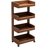 Vyntyra Book Shelf,Open Storage Shelf,Floor Standing Bookcase,360 Degree Revolving,for Living Room, Bedroom, Home Office(A-4th Floor)