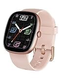 Smart Watches for Women Men, Answer/Make Calls Notifications, 1.85" Smartwatch Compatible with iPhone/Android Phones, Fitness Watch with Heart Rate/Sleep Monitor Pedometer for Walking Running (Pink)