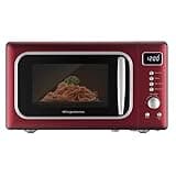 FRIGIDAIRE EMW788RETRO 0.7 cu. ft. Retro Microwave, Red-Silver