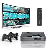 Kinhank Super Console X2 Pro Retro Game Console Built-in 37000+ Games, Android 9.0/Emuelec 4.6 Game System, 4K UHD Output,2.4G/5G, BT 5.0