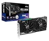 ASRock Intel Arc B570 Challenger 10GB OC GDDR6 Graphics Card, 2600 MHz GPU, 19 Gbps Memory, Dual Fan, Metal Backplate, HDMI 2.1a, DisplayPort 2.1, 0dB Cooling