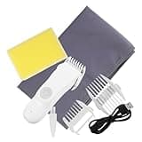 HEALLILY Electric Hair Clipper with Mute Function and Safe Trimming, Waterproof Abs Material Hair Cutting Tool for Household Haircuts