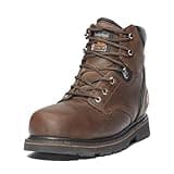 Timberland PRO Men's Pit Boss 6 Inch Steel Safety Toe Industrial Work Boot, Brown-2024 New, 11.5 W