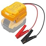 ZLWAWAOL 12V Jump Starter Compatible with Dewalt 20V/60V Batteries, 11AWG 1.2FT Automotive Booster Cable for 12V Car Starting (Battery Not Included, Not Made by Dewalt)