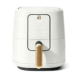 B 3 Qt Air Fryer with TurboCrisp Technology, EverGood Ceramic Nonstick Coating, White Icing by Drew Barrymore