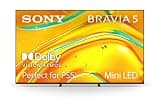 Sony BRAVIA 5 85 Inch TV, Mini LED, 4K Smart Google TV, XR Processor with AI Technology,120hz Television with Dolby Vision/Atmos, Exclusive Features for PlayStation®5, K-85XR50