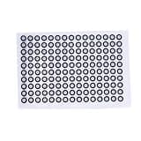 5000 Dots Inside 6mm Outside 10mm Reference Point Markers/Reflection Markers, Marking Point for 3D Scanner for Complex Details