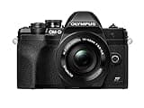 OM SYSTEM Olympus E-M10 Mark IV Black Micro Four Thirds System Camera M.Zuiko Digital ED 14-42mm F3.5-5.6 EZ kit 20MP Sensor 5-Axis Image Stabilization 4K Video Wi-Fi