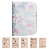 Jewelry Storage Binder With Easy-Find Clear Pouches, Jewelry Storage Book PU Leather Travel Organizer | Compact Travel Case For Women Organizing Earrings Necklaces Rings Bracelets