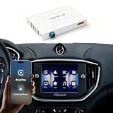 Wireless CarPlay Decoder Kit for Dodge Fiat Chrysler Maserati Quattroporte、Ghibli 2013–2016 My Support Android Auto MirrorLink, Airplay, Original Controls, and 360 Rear-View Camera GPS Navigation