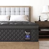 2 Twin Mattress 14 Inch, Medium Firm Hybrid Mattresses Euro Top for Back & Lumbar Support,Individual Pocket Spring Bed for Motion Isolation & Pressure Relief