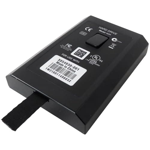 Bryzantine 320GB Capacity Hard Drive for Microsoft Xbox 360 S, Optimized for Storing a Vast Array of Games, Creating Music Playlists, and Managing Downloads