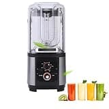 Heavy Duty Blender with Soundproof Cover, 2200W Motor, 2L Pitcher, Ice Crushing Smoothie Maker, Variable Speed, Self Cleaning