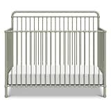 Namesake Winston 4-in-1 Convertible Metal Crib in Heirloom Sage, Greenguard Gold Certified