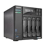 Asustor Lockerstor 4 Gen2 - AS6704T | 4-Bay NAS, Quad-Core 2.0GHz Processor, 4 M.2 NVMe Slots (PCIe 3.0), Dual 2.5GbE, Expandable to 10GbE, 4GB DDR4 RAM, (No Drive)