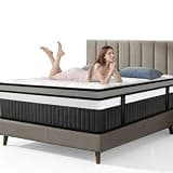 Queen Size Mattress, 14 Inch Gel Memory Foam Queen Mattress for Cooling Night & Pressure Relief, Medium Plush Feel with Motion Isolating