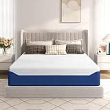 BHXWRY Full-Size Mattress, Cooling Green Tea Gel Memory Foam Mattress, Medium Firmness Designed to Relieve Body Pressure